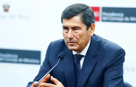 Premier Arroyo asegura que extorsiones han reducido