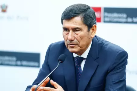 Premier Arroyo asegura que extorsiones han reducido