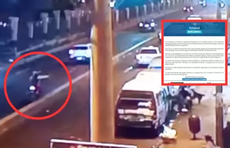 EsSalud informa de estado de salud de tres heridos en ataque