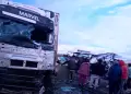 V�a Arequipa - Puno: Accidente entre miniv�n y cami�n deja al menos ocho fallecidos
