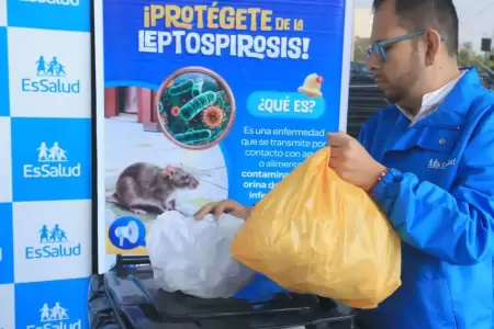 EsSalud inicia campa�a para prevenir la leptospirosis