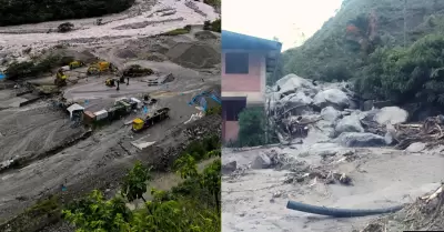 Aluvi�n mortal en Cusco deja dos muertos y viviendas destruidas.