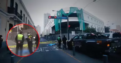 Joven muri� tras perseguir auto en el que iba su pareja con otro hombre