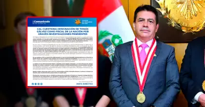 CAL cuestiona nombramiento de G�lvez tras destituci�n de Espinoza, que considera