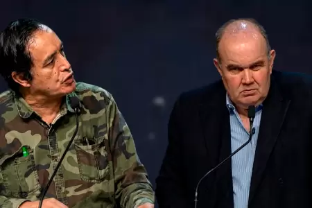 El enfrentamiento entre candidatos marc� uno de los momentos m�s tensos de la jo