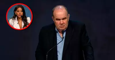 El candidato de Renovaci�n Popular opt� por no usar su tiempo ante una pregunta