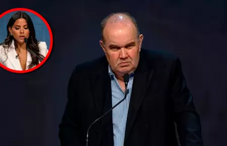 El candidato de Renovaci�n Popular opt� por no usar su tiempo ante una pregunta