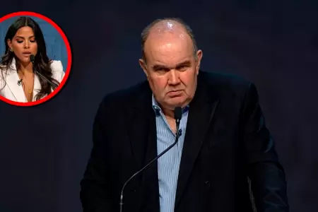 El candidato de Renovaci�n Popular opt� por no usar su tiempo ante una pregunta