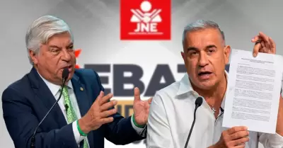 Intercambio directo entre candidatos elev� la tensi�n del debate presidencial.