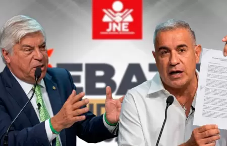 Intercambio directo entre candidatos elev� la tensi�n del debate presidencial.