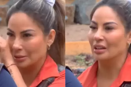 Pamela L�pez llora al revelar que tiene problemas econ�micos