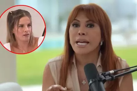 Magaly env�a mensaje a Alejandra Baigorria