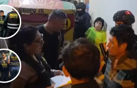 Capturan a integrantes de 'Los Injertos del Cono Norte'