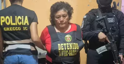 Cae pareja de l�der de organizaci�n criminal dedicada a la extorsi�n en Carabayl