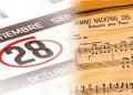 �El 28 de septiembre ser� FERIADO por el D�a del Himno Nacional del Per�? Esto se sabe
