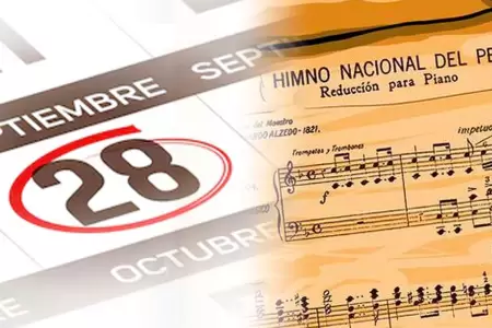 �El 28 de septiembre ser� feriado por 'D�a del Himno Nacional'?
