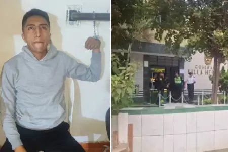 Investigan a polic�a que asesin� a su pareja en Santa Anita