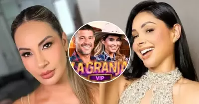 La Granja VIP: �Pamela Franco cara a cara con Pamela L�pez?