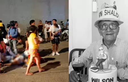 El atropello que termin� en la muerte del adulto mayor se dio cerca al �valo San