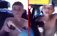 Menores asaltan a taxista con arma de fuego tras hacerse pasar por pasajeros