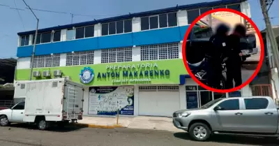 El adolescente fue detenido tras la agresi�n armada.