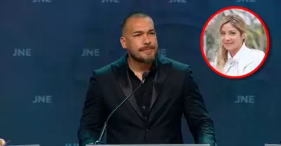 El exalcalde de La Molina le pidi� disculpas publicas a la madre de su hijo.