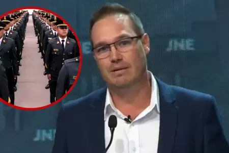 Forsyth anuncia limpieza en la PNP