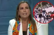 Fiorella Molinelli propone "mano firme" contra inmigrantes y su salida "desde el 28 de julio"