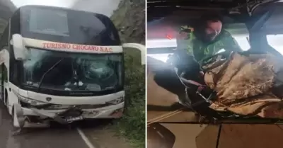 Accidente en Carretera Central deja 3 fallecidos y m�s de 10 heridos