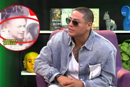 Jonathan Maicelo es ampayado con exconductora