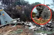 Tragedia en Colombia: Decretan 3 d�as de duelo por muerte de 69 personas en accidente de avi�n militar