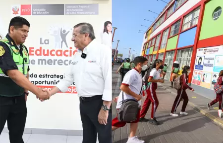 Seguridad de colegios en Lima Metropolitana ser� reforzada contra criminalidad.