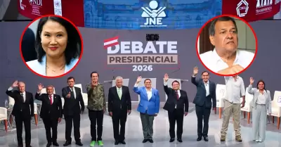 Tercer debate presidencial JNE: sigue el minuto a minuto con los 12 candidatos.