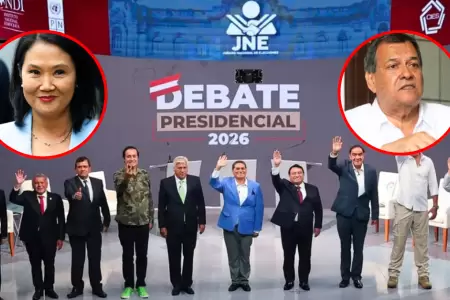 Tercer debate presidencial JNE: sigue el minuto a minuto con los 12 candidatos.