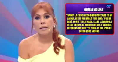 Onelia Molina tendr�a VIDEOS de la despedida de Said Palao