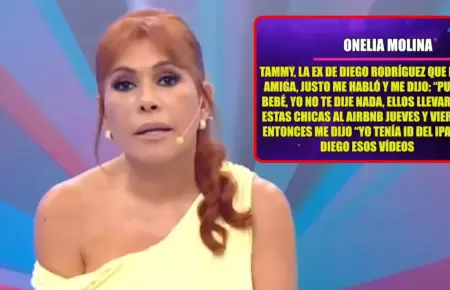 Onelia Molina tendr�a VIDEOS de la despedida de Said Palao