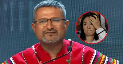 Ronald Atencio arremete contra Keiko Fujimori durante debate presidencial