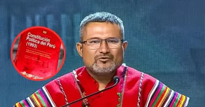 Atencio responsabiliza a la Constituci�n de 1993 de la crisis de inseguridad