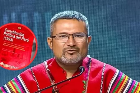 Atencio responsabiliza a la Constituci�n de 1993 de la crisis de inseguridad