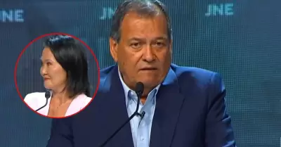 Jorge Nieto confronta a Keiko Fujimori