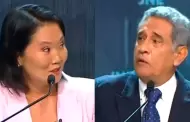Mes�as Guevara carga contra Keiko Fujimori en el Debate Presidencial: "Yo la voy a papear"