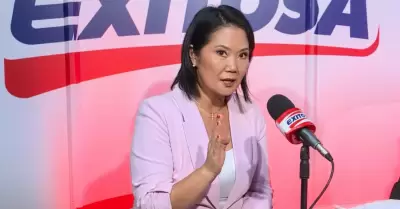 Keiko Fujimori defiende las leyes procrimen