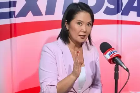 Keiko Fujimori defiende las leyes procrimen