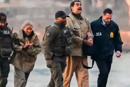 Nicol�s Maduro y Cilia Flores comparecen hoy ante la justicia estadounidense.