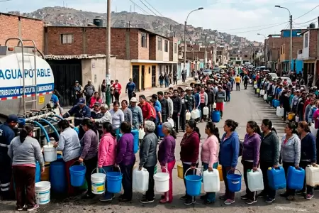Corte de agua el 27 de marzo.