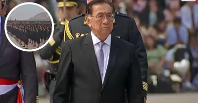 Presidente participa en graduaci�n de estudiantes de la PNP