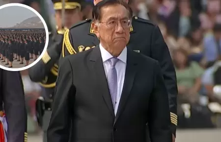 Presidente participa en graduaci�n de estudiantes de la PNP