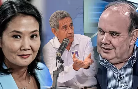 Mes�as Guevara lanza duras cr�ticas contra Keiko Fujimori y Rafael L�pez Aliaga.