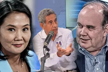 Mes�as Guevara lanza duras cr�ticas contra Keiko Fujimori y Rafael L�pez Aliaga.