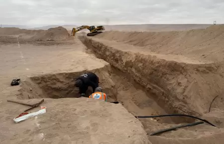 GORE de Tacna orden realizar zanjas en zona fronteriza con Chile.